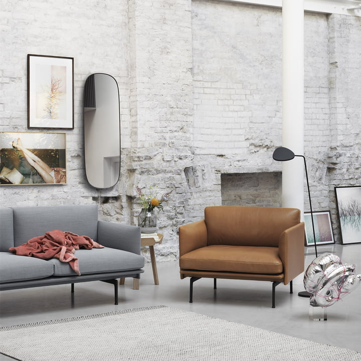 Outline Studio Sofa - Fauteuil van Muuto