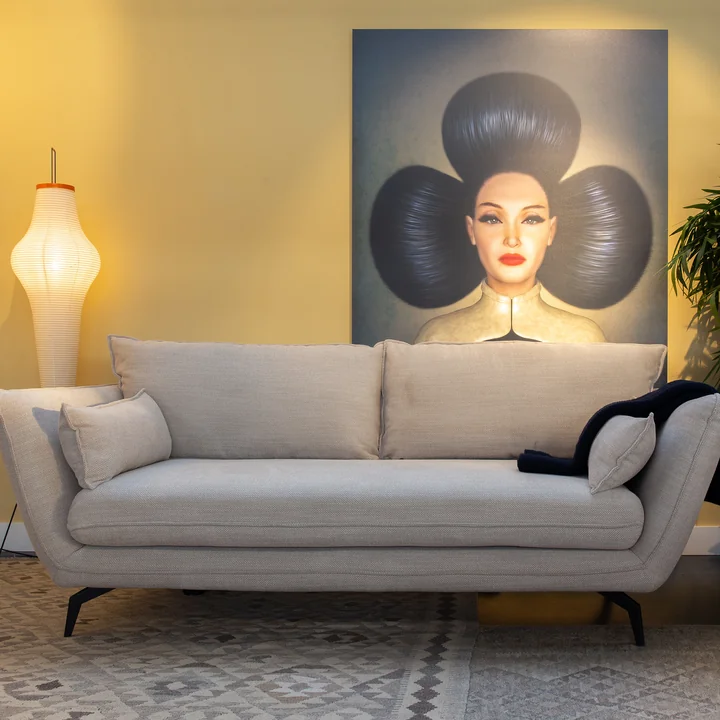 Kvinde Kruk, fauteuil, bank van Nuuck