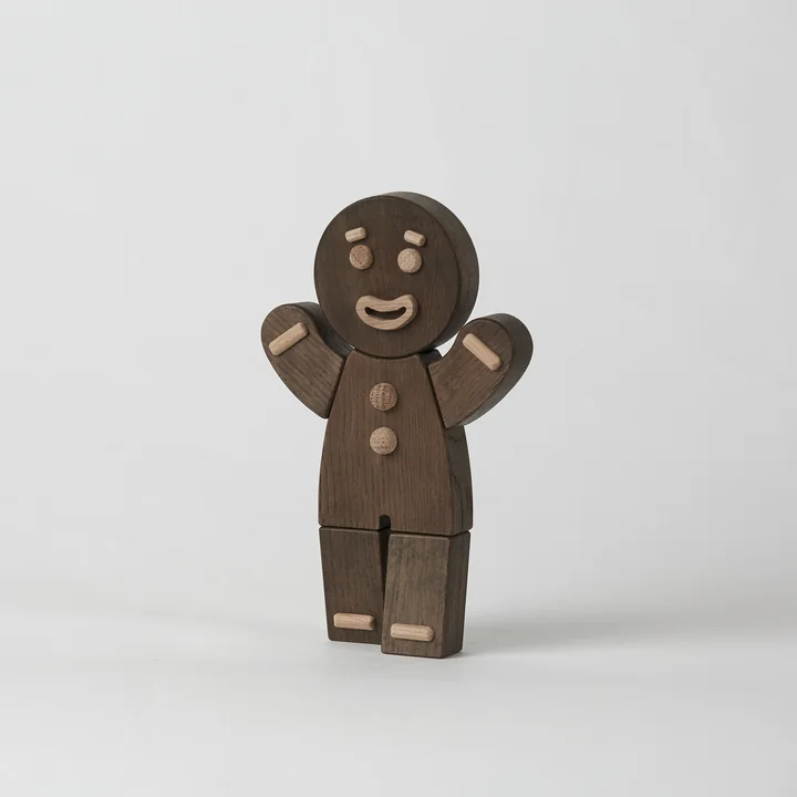 Gingerbread Man Houten figuur van boyhood