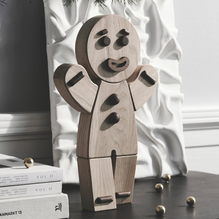 Gingerbread Man Houten figuur van boyhood