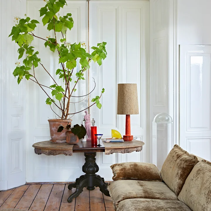 Retro Tafellampvoet met kap van HKliving