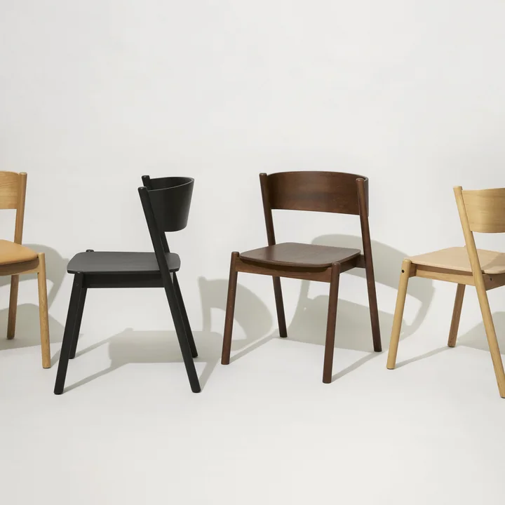 Oblique Voorzitter van Hübsch Interior