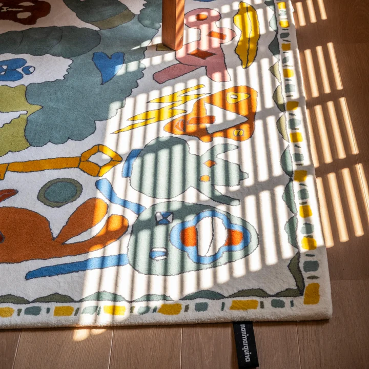 Troupe Wollen tapijt van nanimarquina