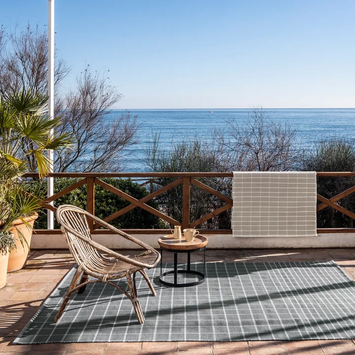 Tiles Dhurrie tapijt van nanimarquina