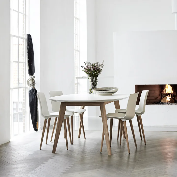 DK10 Houten uitschuifbare tafel van Andersen Furniture