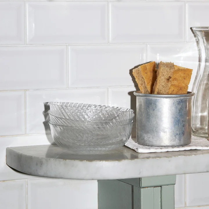 Collect SC82 Glazen schaal Ø14 cm, helder door & Tradition