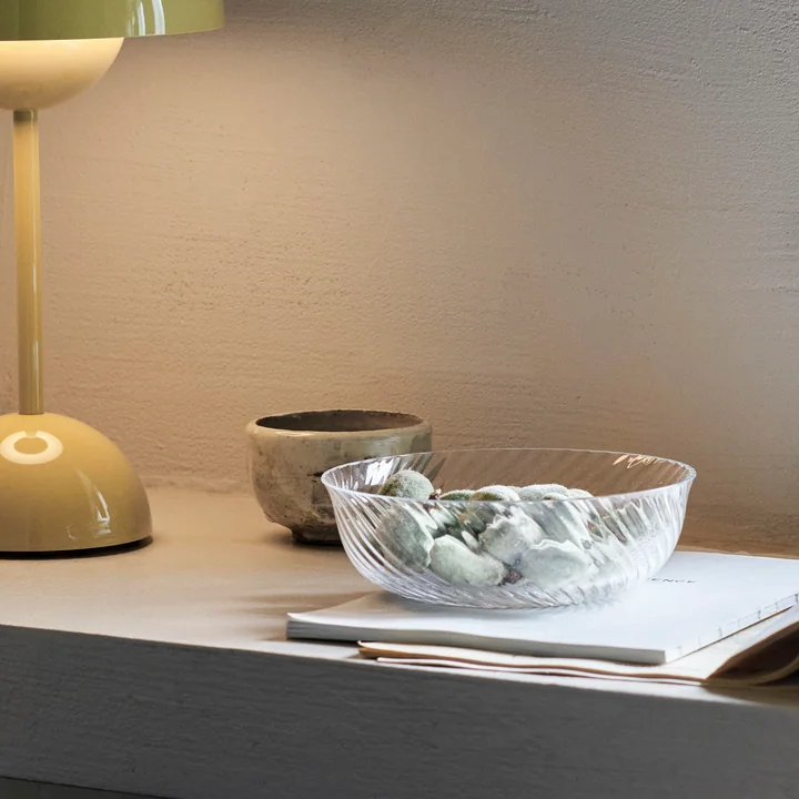 Collect SC82 Glazen schaal Ø14 cm, helder door & Tradition