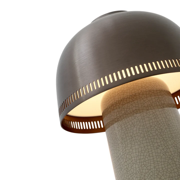 Raku Batterij lamp, beige grijs / brons van & Tradition