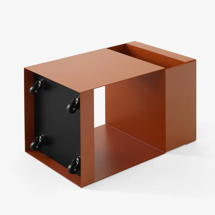 Bijzettafel Rotate, terracotta van & Tradition