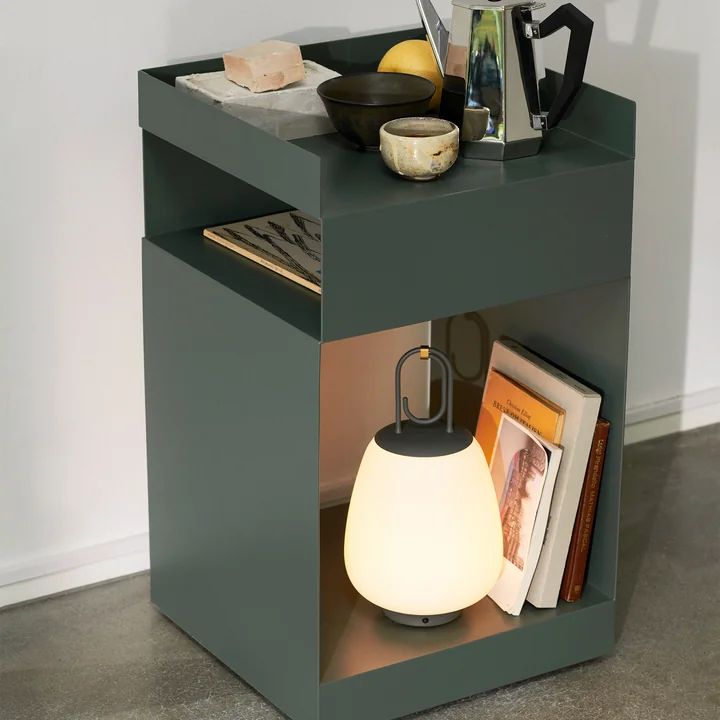 Draaibare bijzettafel, jager van & Tradition