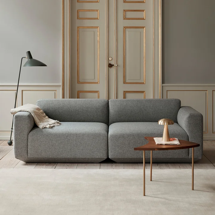Develius Sofa, configuratie A, grijs (Hallingdal 130) van & Tradition
