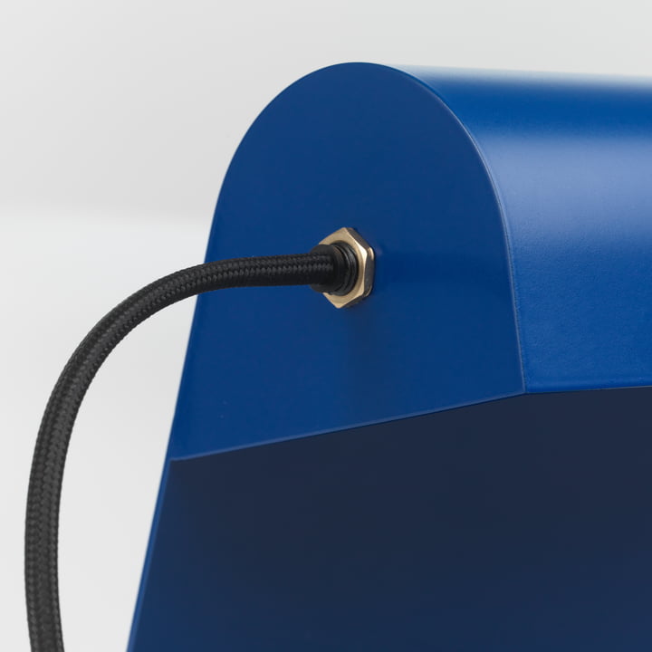 Lampe de Bureau Tafellamp van Vitra in de uitvoering Prouvé Bleu Marcoule