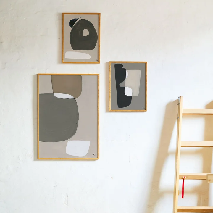 Zandverhalen Poster van Paper Collective