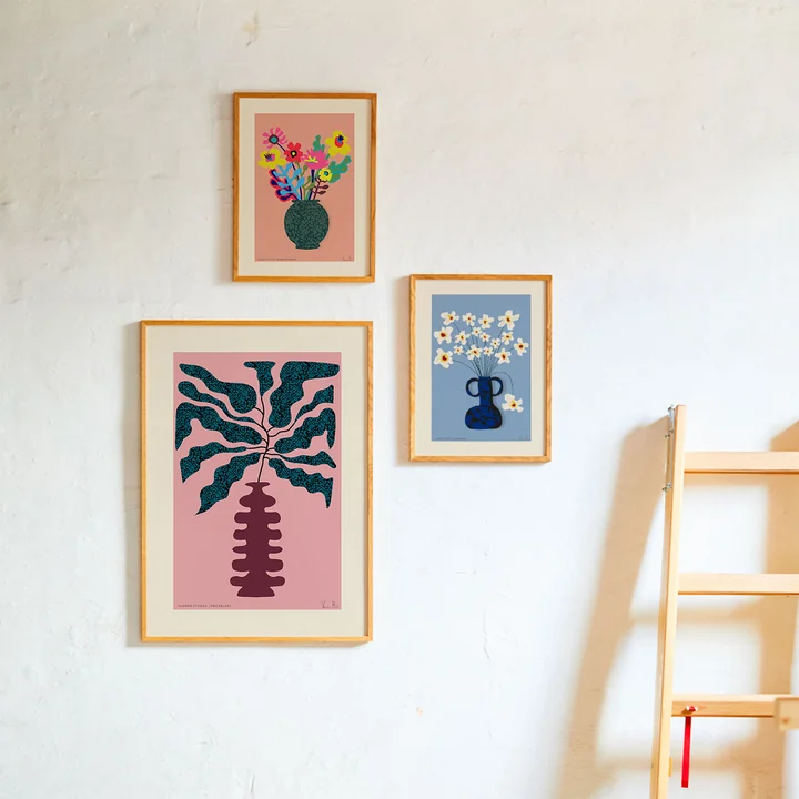 Flower Studies 04 (Stjärnöga) Poster van Paper Collective