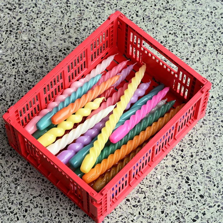 De Spiral stokkaarsen van HAY