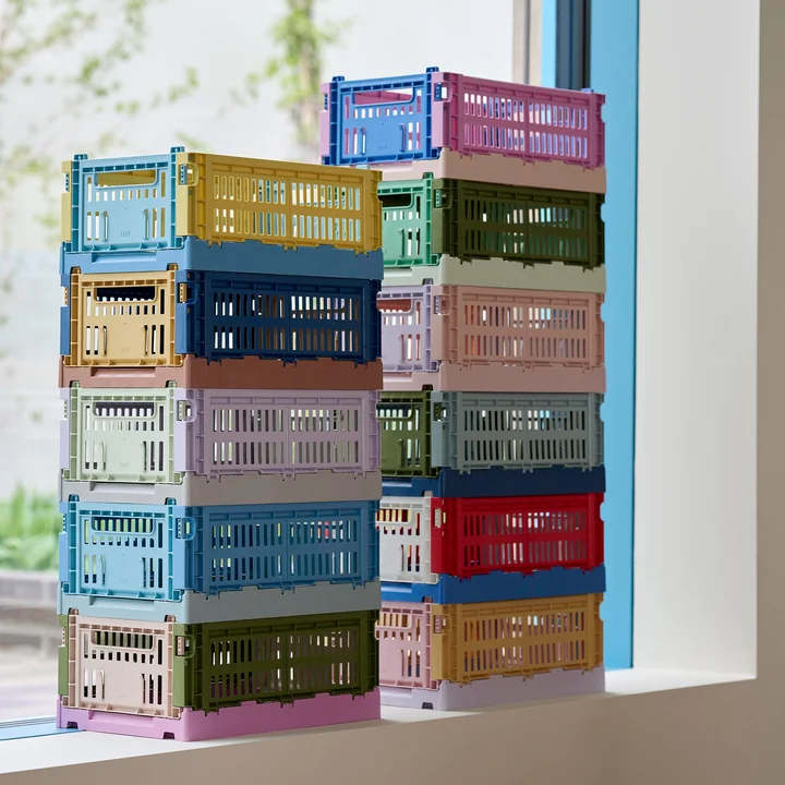 Colour Crate Mand recycled van HAY