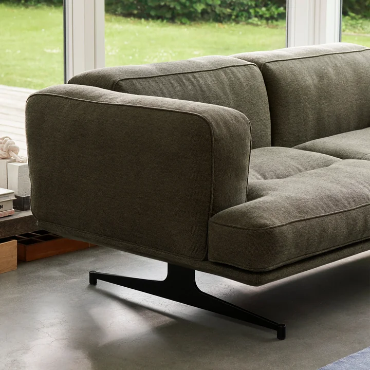 Inland Bank AV22, 2-zits, mosgroen (Clay 014) van & Tradition