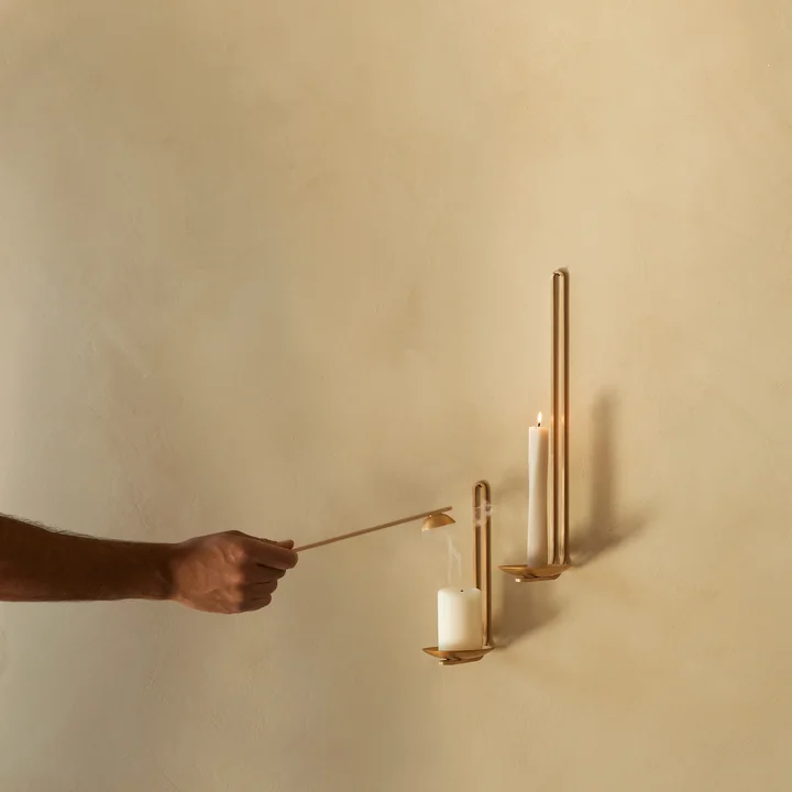 Clip Candle snuffer set van Audo