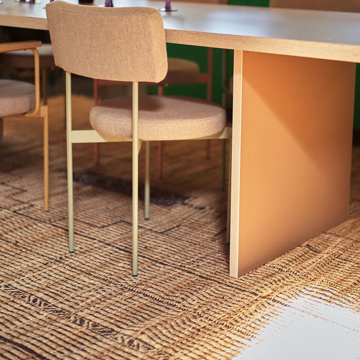 Jute tapijt, 120 cm x 80 cm, natural / brown van HKliving