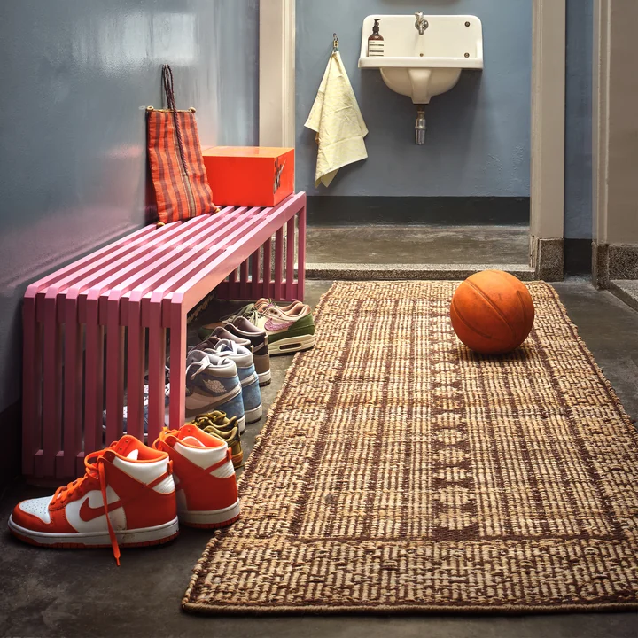 Jute tapijtloper van HKliving