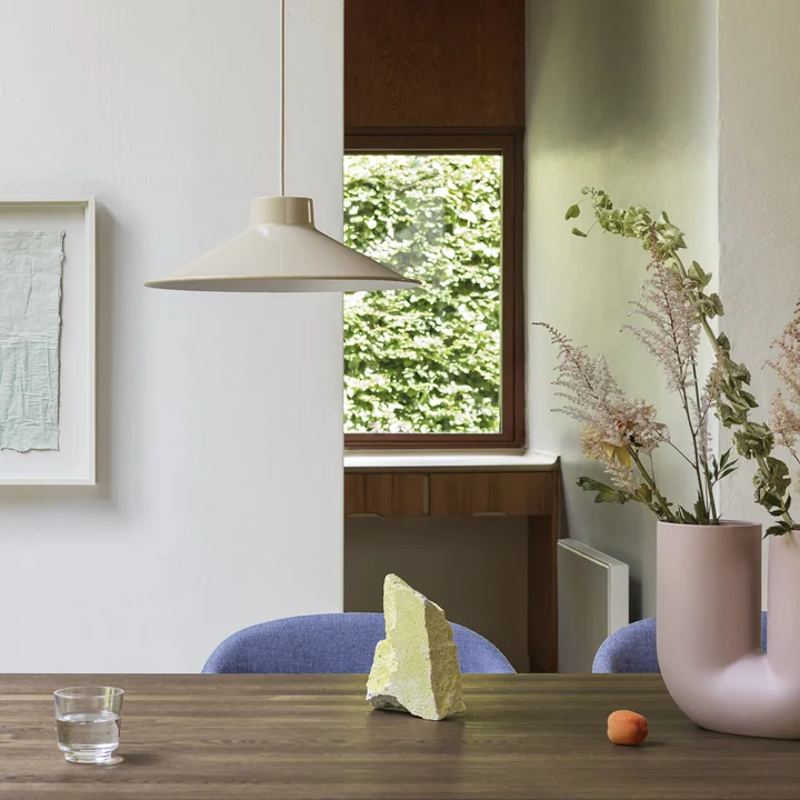 Top hanglamp LED, Ø 36 cm, zand door Muuto