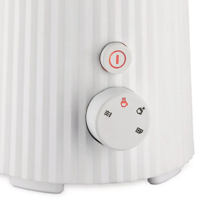 Plissé Melkopschuimer van Alessi