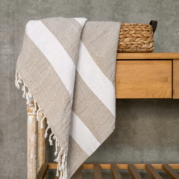 Linen Basket Plafond van Studio Zondag in de versie naturel / wit