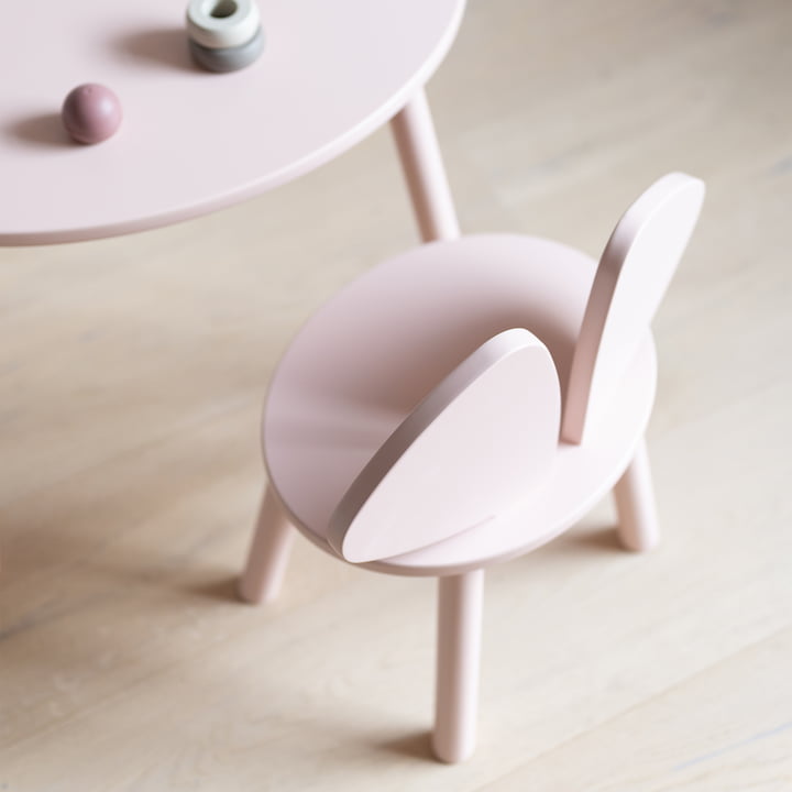 Mouse Toddler Set van Nofred in het design roze