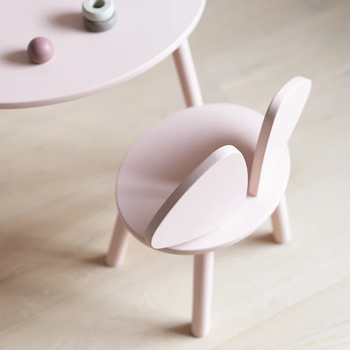 Mouse Toddler Set van Nofred in het design roze