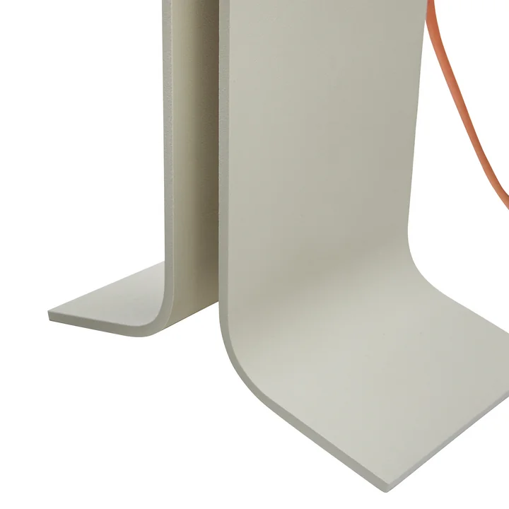 Crea LED tafellamp, zand / oranje by Hübsch Interior