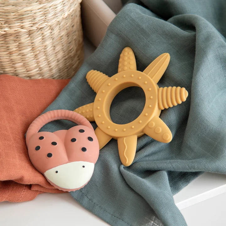 Bijtring Luca het lieveheersbeestje van Sebra