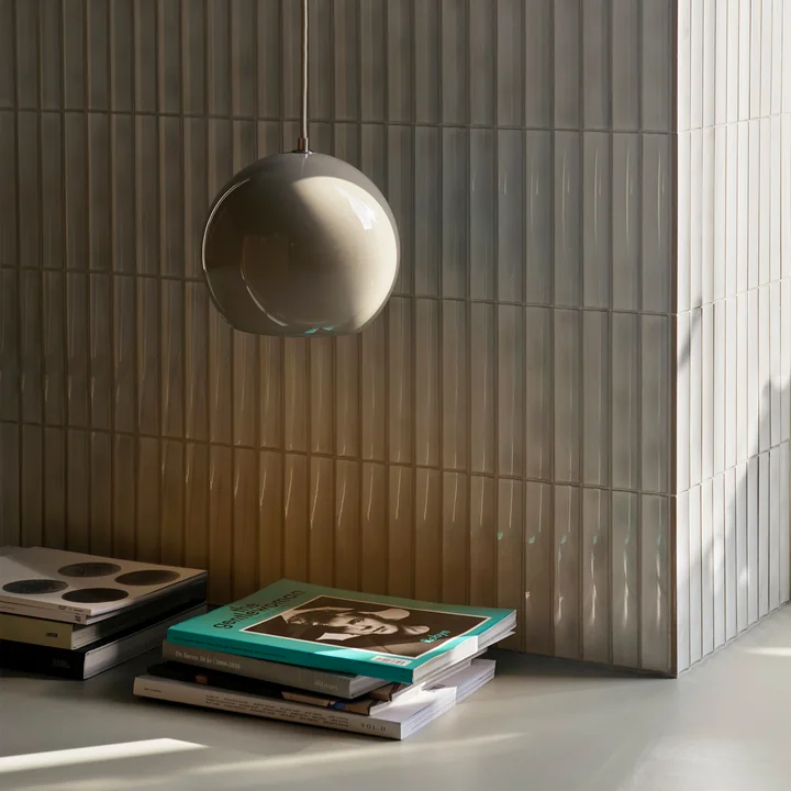 & Tradition - Topan VP6 hanglamp, grijs-beige