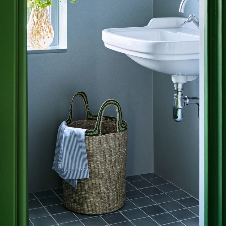 Lykke Mandje van Broste Copenhagen in de uitvoering naturel / jelly green