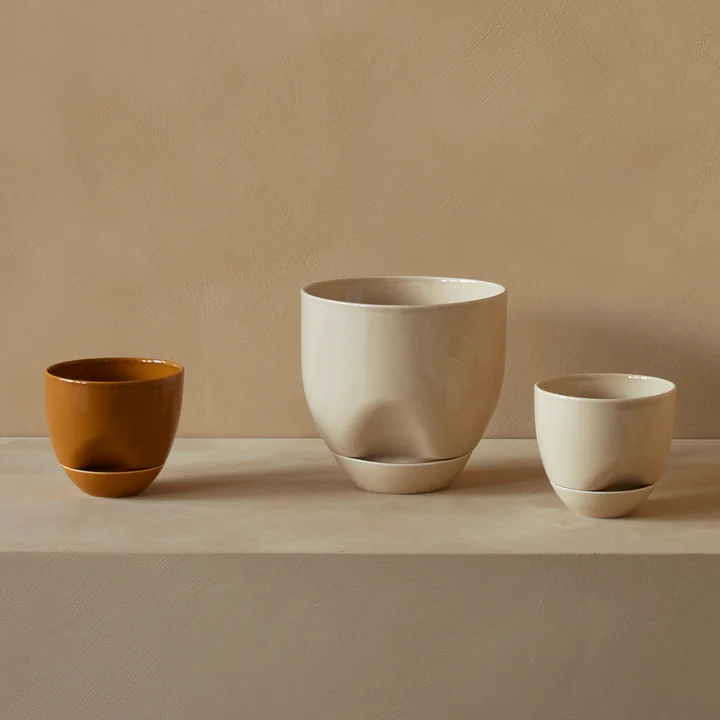 Hydrous Plantenpot, asgrijs van Audo