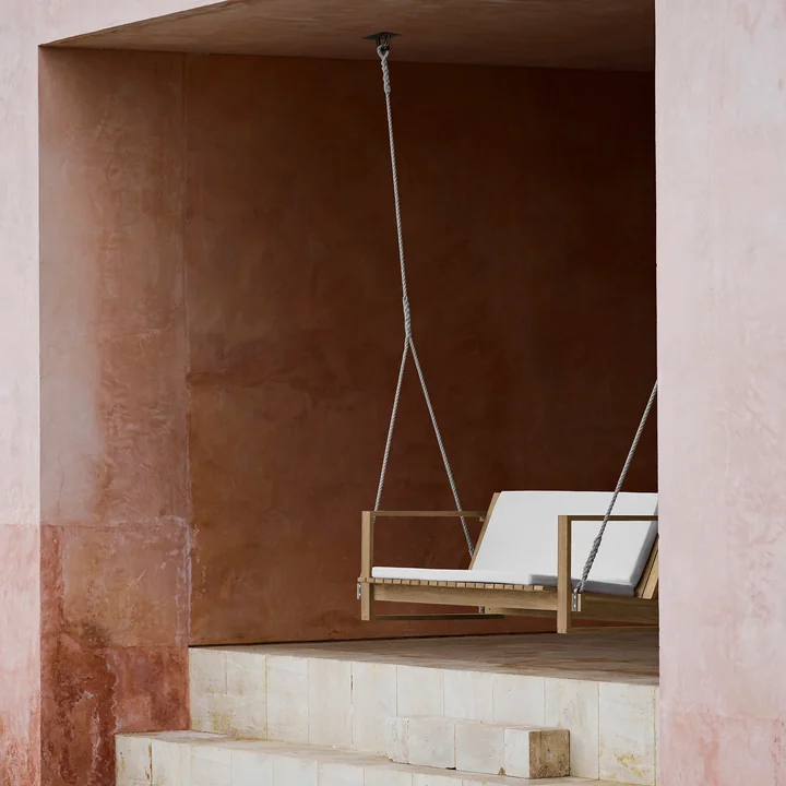 Carl Hansen - BK13 Schommelbank, teak onbehandeld