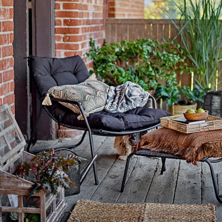 Bloomingville - Boel Ligstoel met Voetsteun