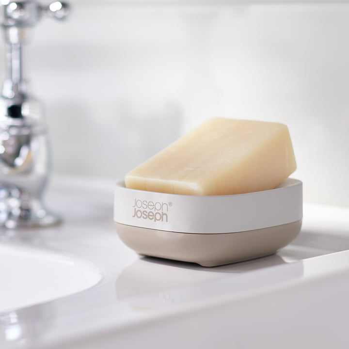Slim Compact Zeepbakje, ecru van Joseph Joseph