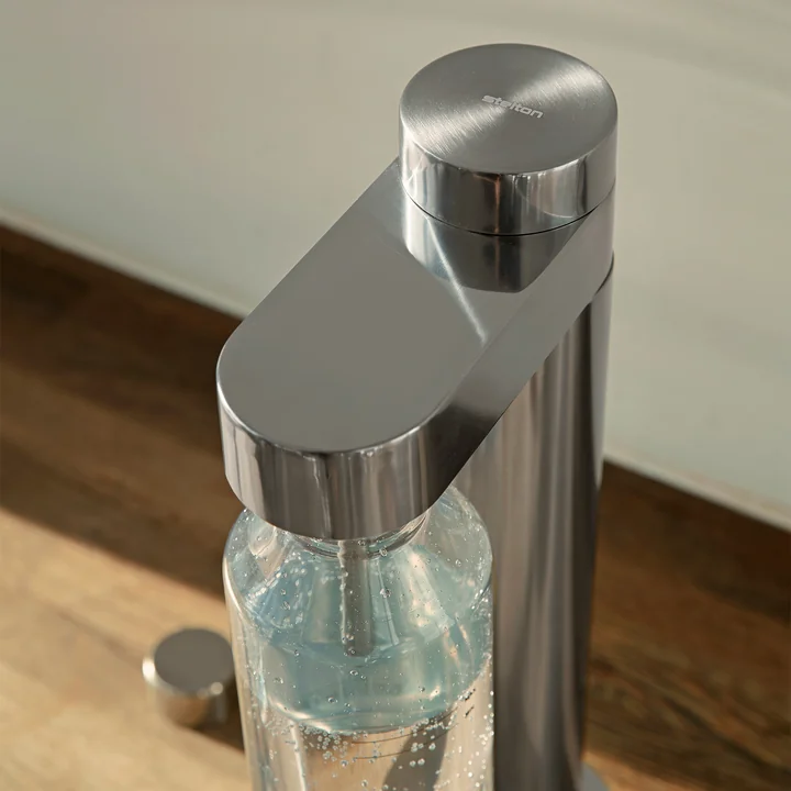 Brus Stelton Water bubbler van in de stalen versie