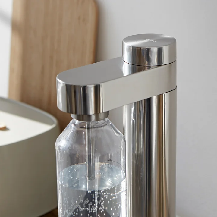 Brus Stelton Water bubbler van in de stalen versie
