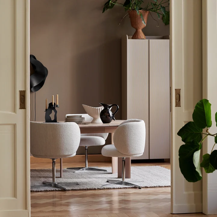 Rico Dining Chair Draaibaar van Ferm Living