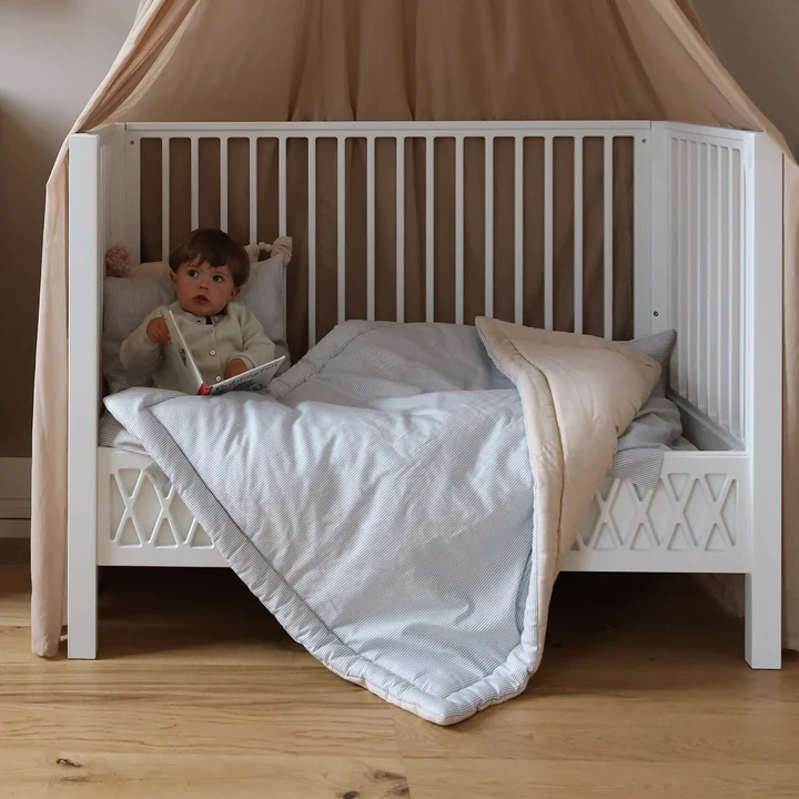 Cam Cam Copenhagen - Deken, 90 x 120 cm, OCS classic stripes blue