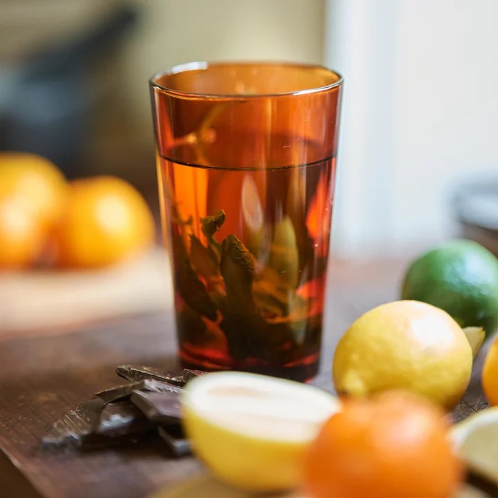 70's Theemok, amberbruin van HKliving