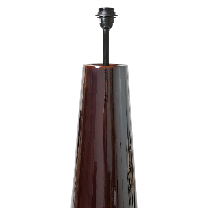 Cone Vloerlampvoet, XL, bruin by HKliving