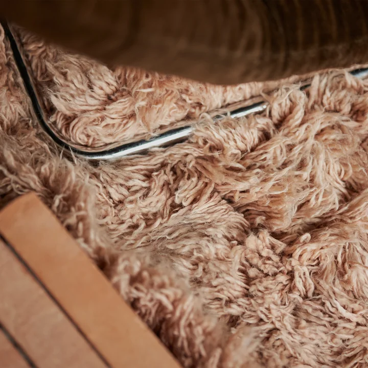 Fluffy Vloerkleed, 200 x 300 cm, zachtroze van HKliving