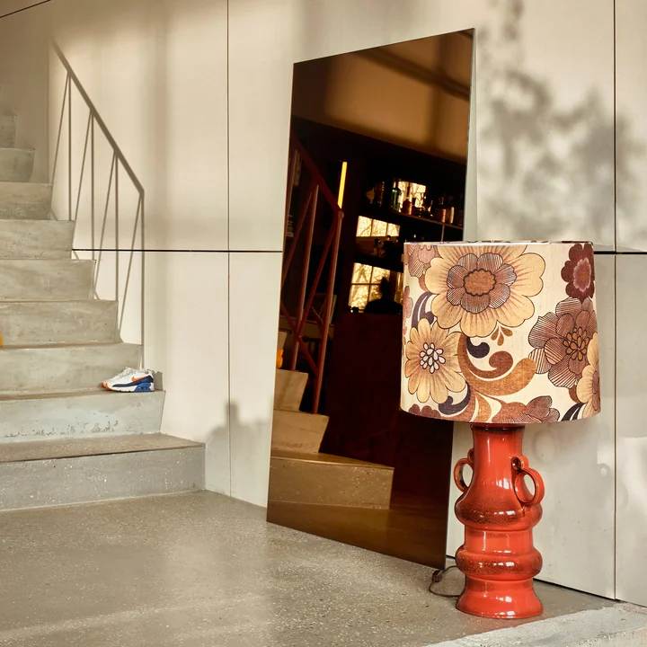 Spiegel, 90 x 170 cm, rookbruin door HKliving