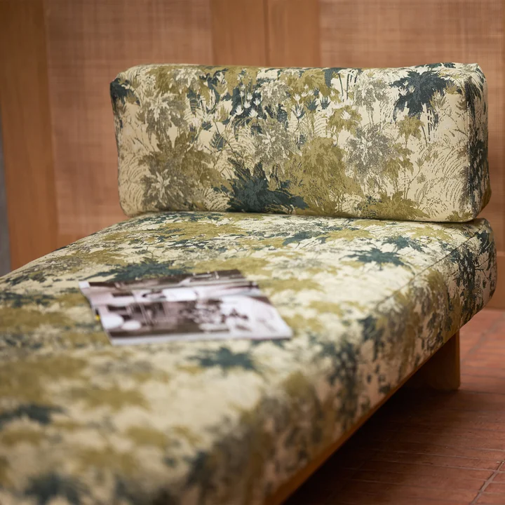 Teak Outdoor Daybed, botanisch van HKliving