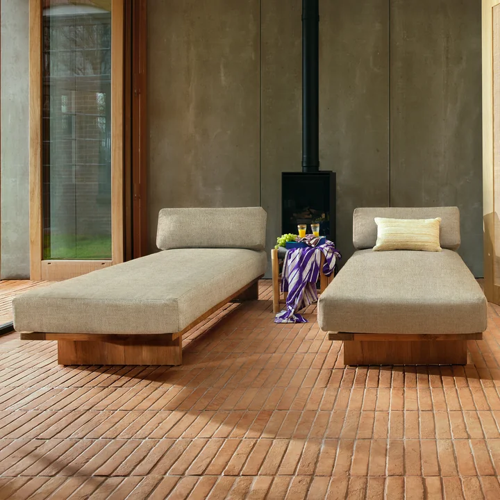 Teak Outdoor Daybed natuurlijk van HKliving