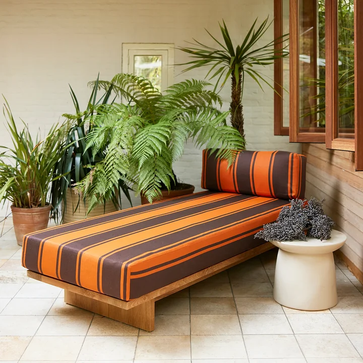 Teak Outdoor Daybed, retro van HKliving