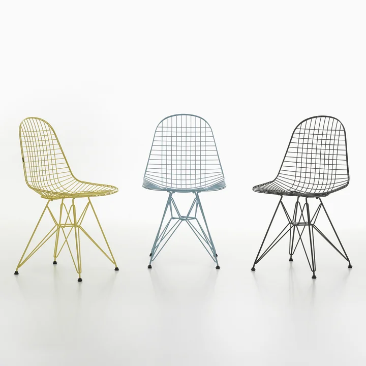 Wire Chair DKR (H 43 cm) van Vitra