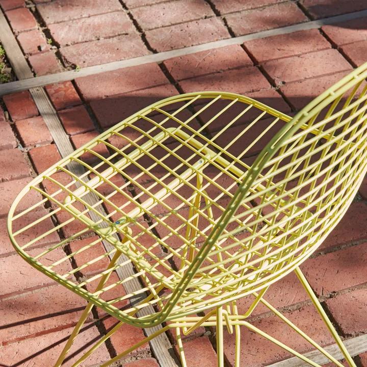 Wire Chair DKR (H 43 cm) van Vitra